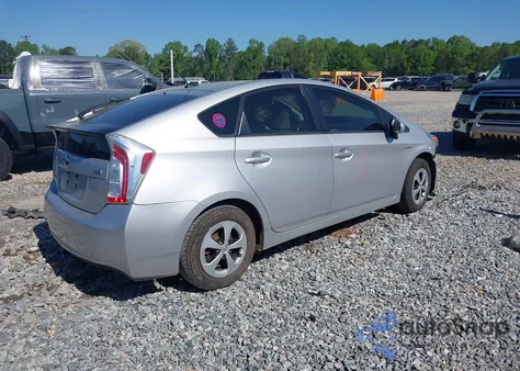 2013 Toyota Prius Three из США, поврежденный, VIN JTDKN3DU0D1688705